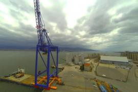 1256t Port crane transportation