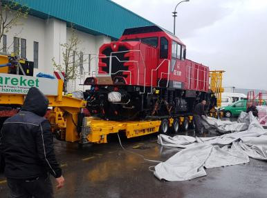 Eskişehir-İzmir Locomotive Transportation Tülomsaş