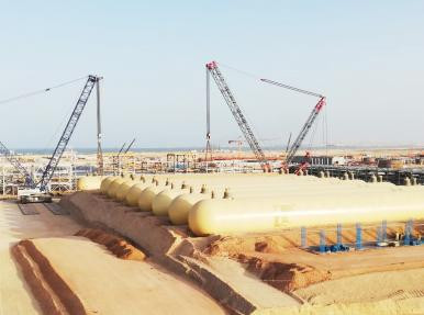 Projet de réservoirs GPL de la raffinerie de Duqm
